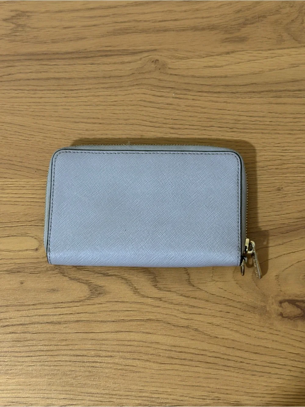 Michael Kors Light Lavender Saffiano Zip-Around Wallet